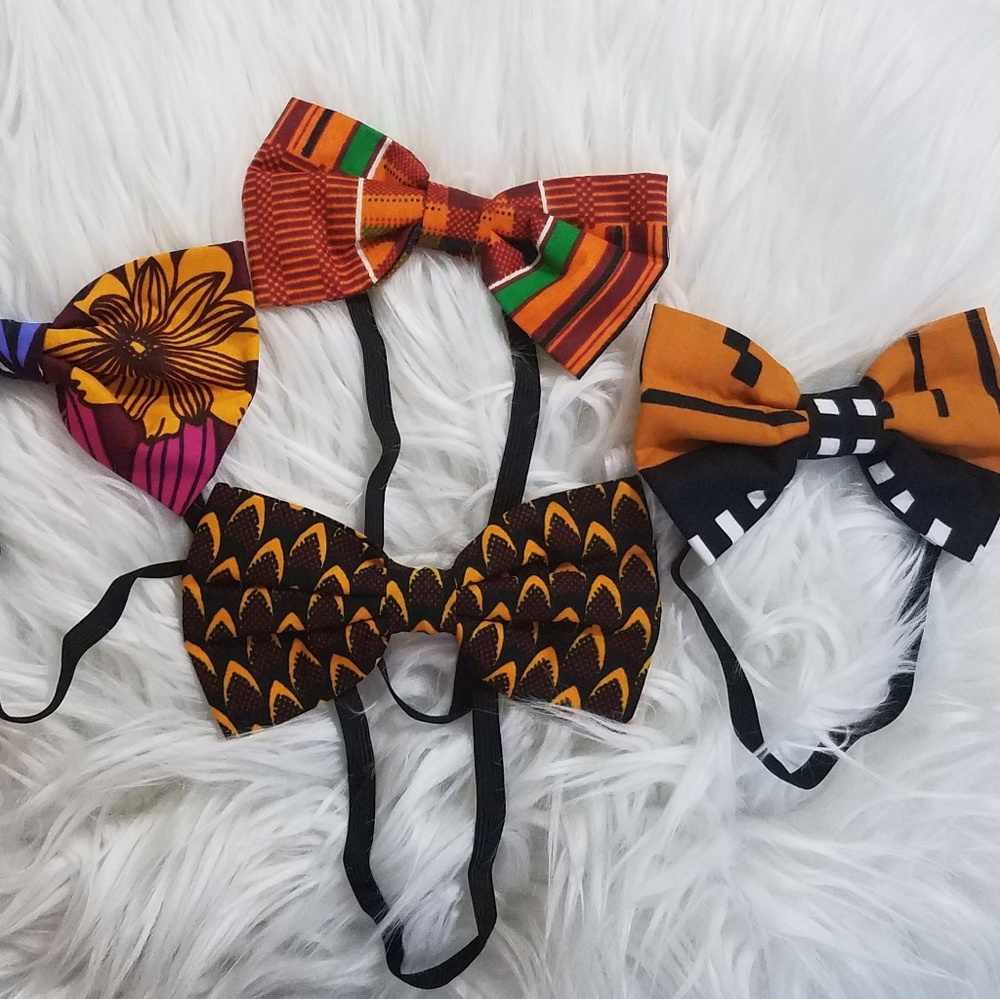 Ankara Bow Ties